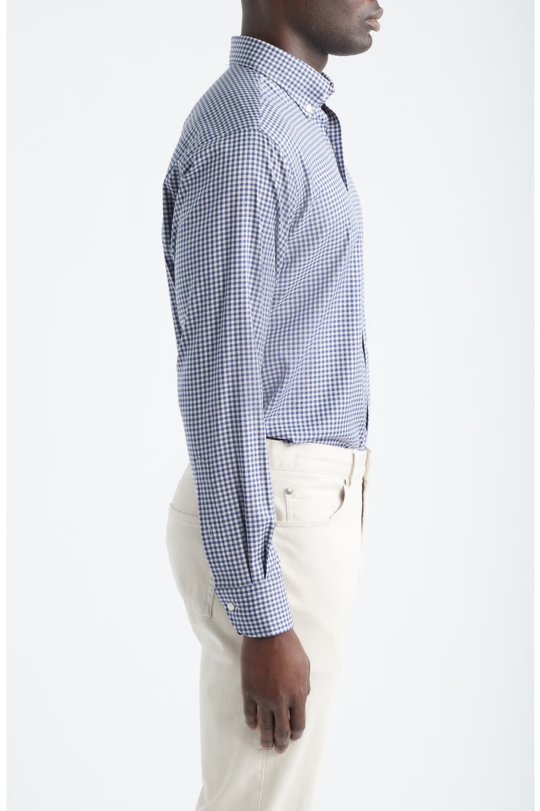 Liam Crown Soft Twill Sport Shirt, Alternate, color, NAVY