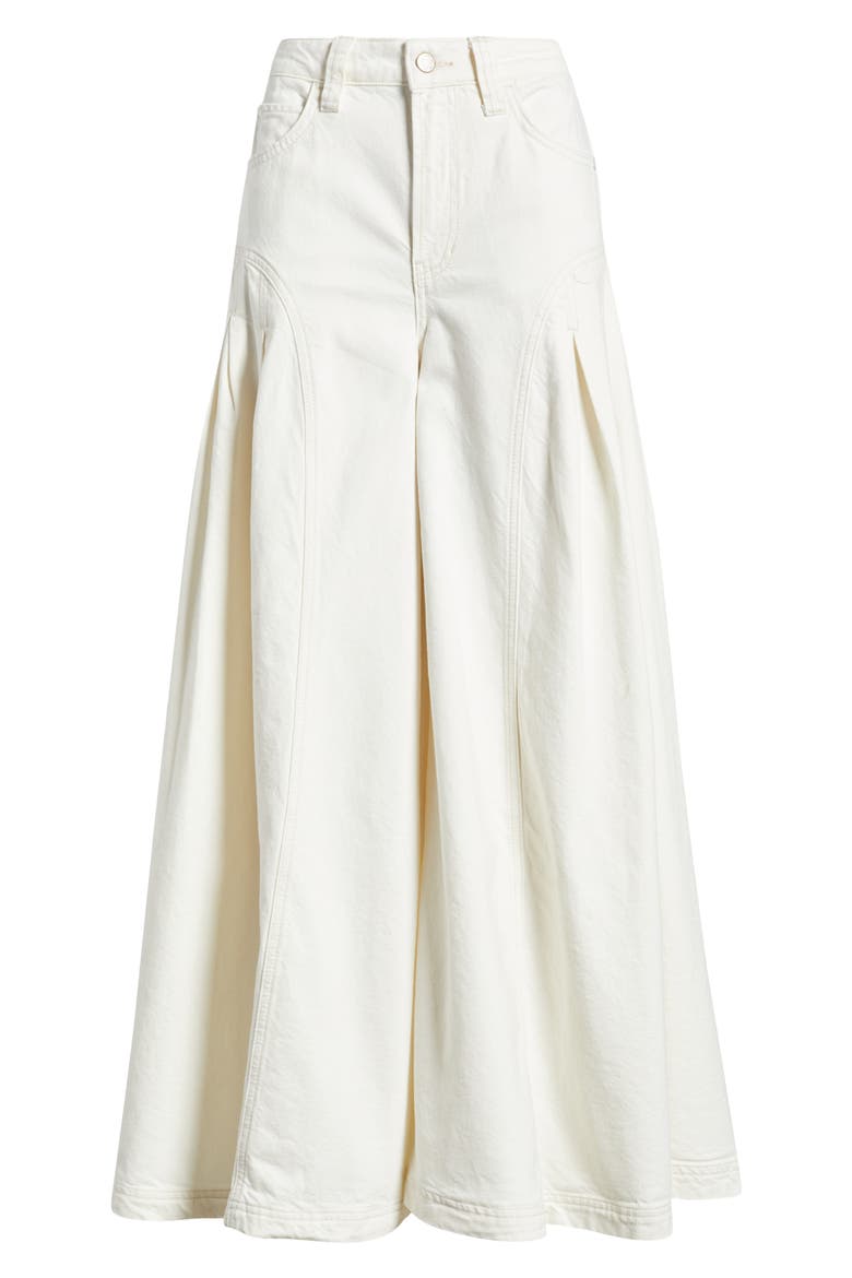 Pandora Wide Leg Jeans, Alternate, color, HEAVENLY