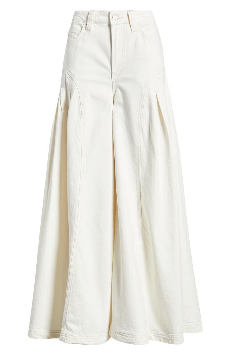 Free People Pandora Wide Leg Jeans, Alternate, color, 