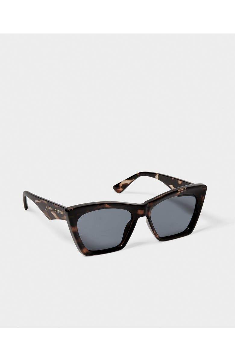 Katie Loxton Morocco Sunglasses in Dark Tortoiseshell, Main, color, Tortoiseshell