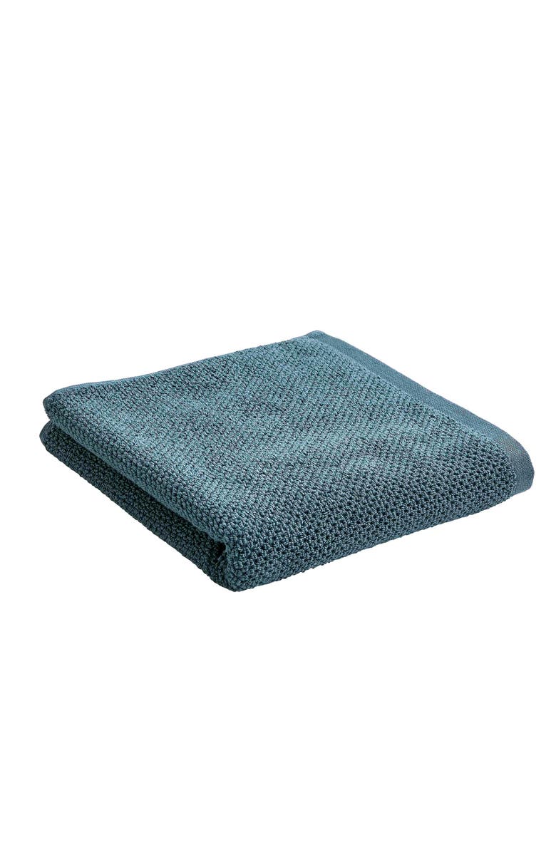 CHRISTY Brixton Textured Popcorn Weave Hand Towels, Main, color, Slate