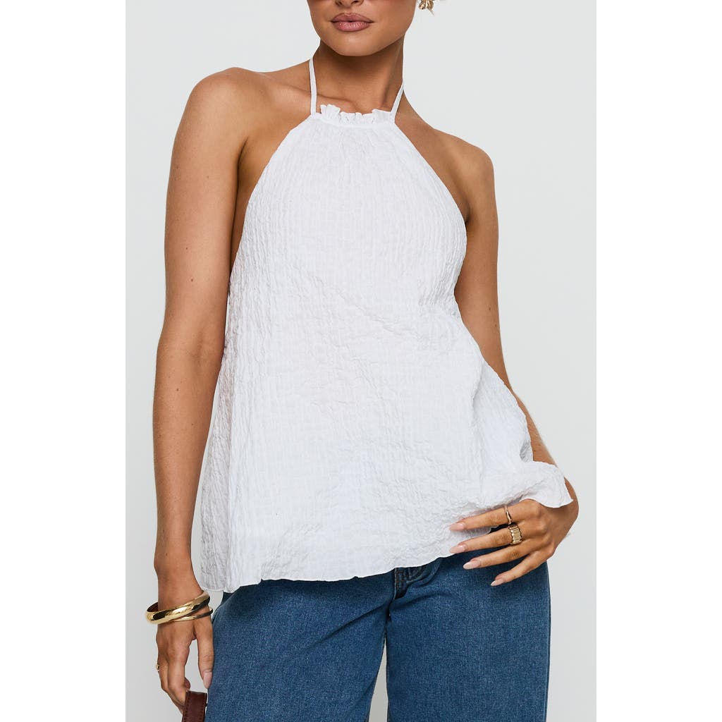 PRINCESS POLLY PRINCESS POLLY FLUTTER HALTER TOP