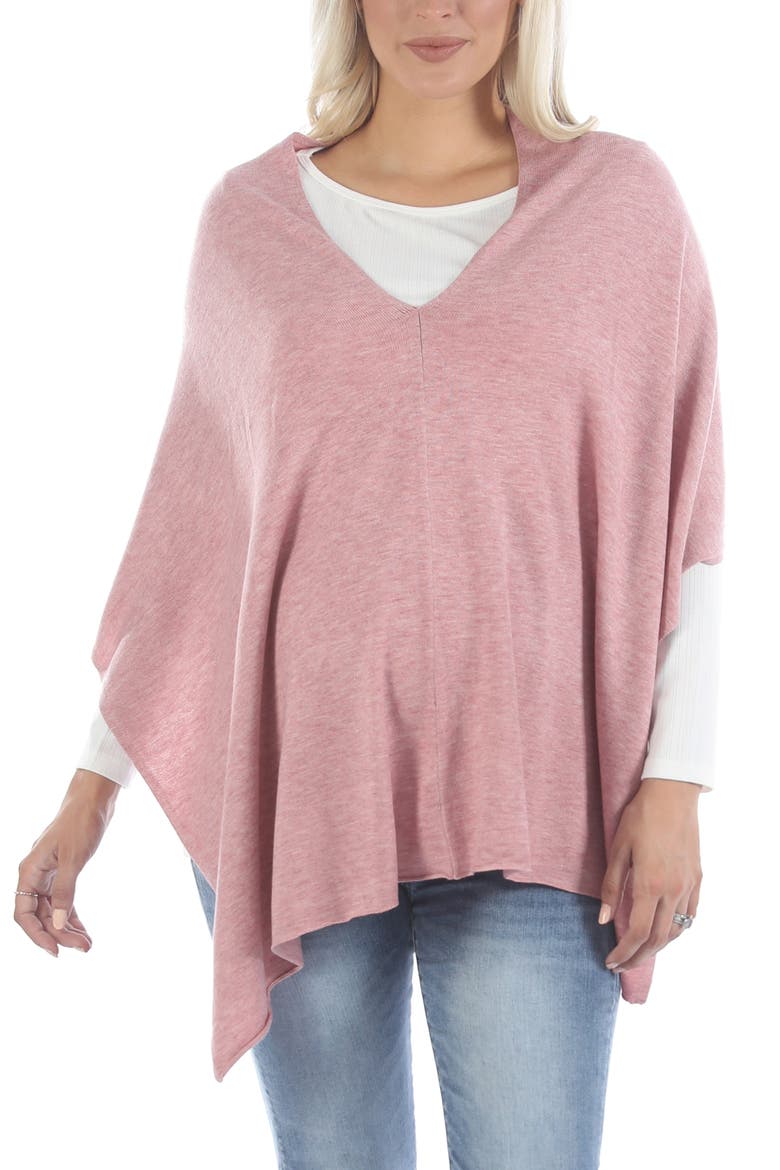 Luxury Nursing Poncho/Scarf, Alternate, color, RASPBERRY