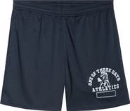 ONE OF THESE DAYS Mustang Athletics Mesh Drawstring Shorts