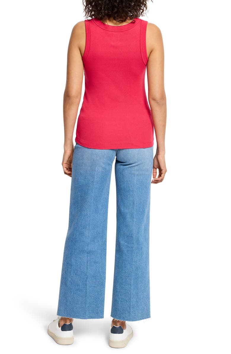 NIC+ZOE Perfect Rib Tank, Alternate, color, Amaryllis