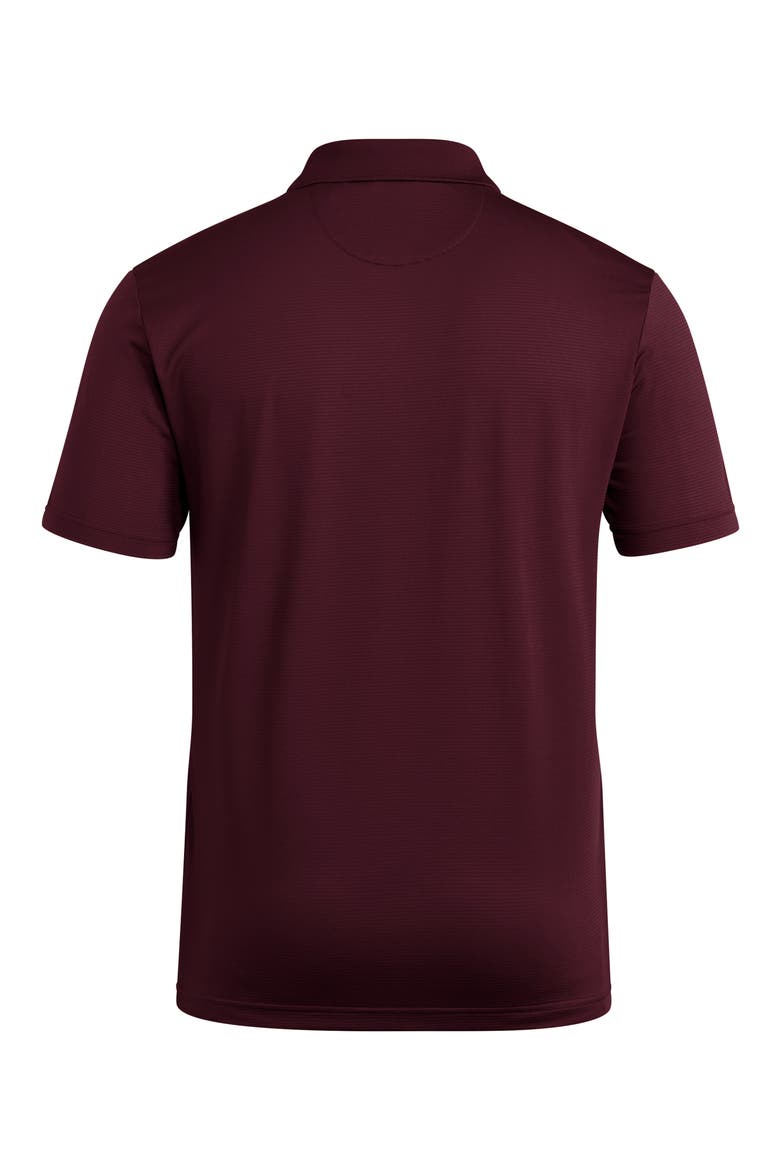 Ottoman Performance Polo, Alternate, color, TEAM MAROON/ WHITE