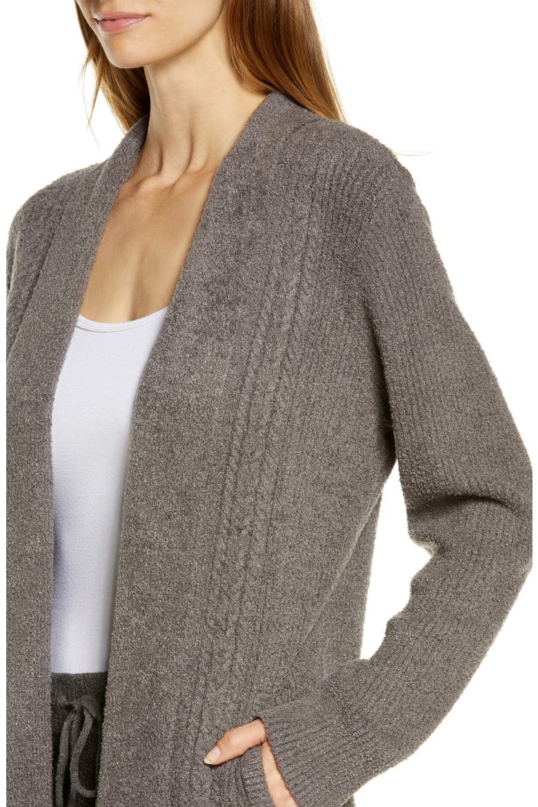 CozyChic Lite® Cabin Cardigan, Alternate, color, ASH
