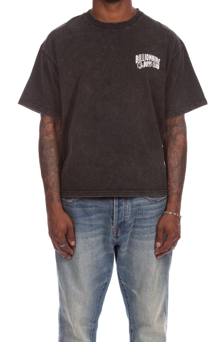 Billionaire Boys Club Faded Curve Graphic T-Shirt, Main, color, Black