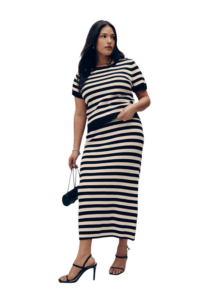 Midi Sweater Skirt, Alternate, color, ONE TO ONE
