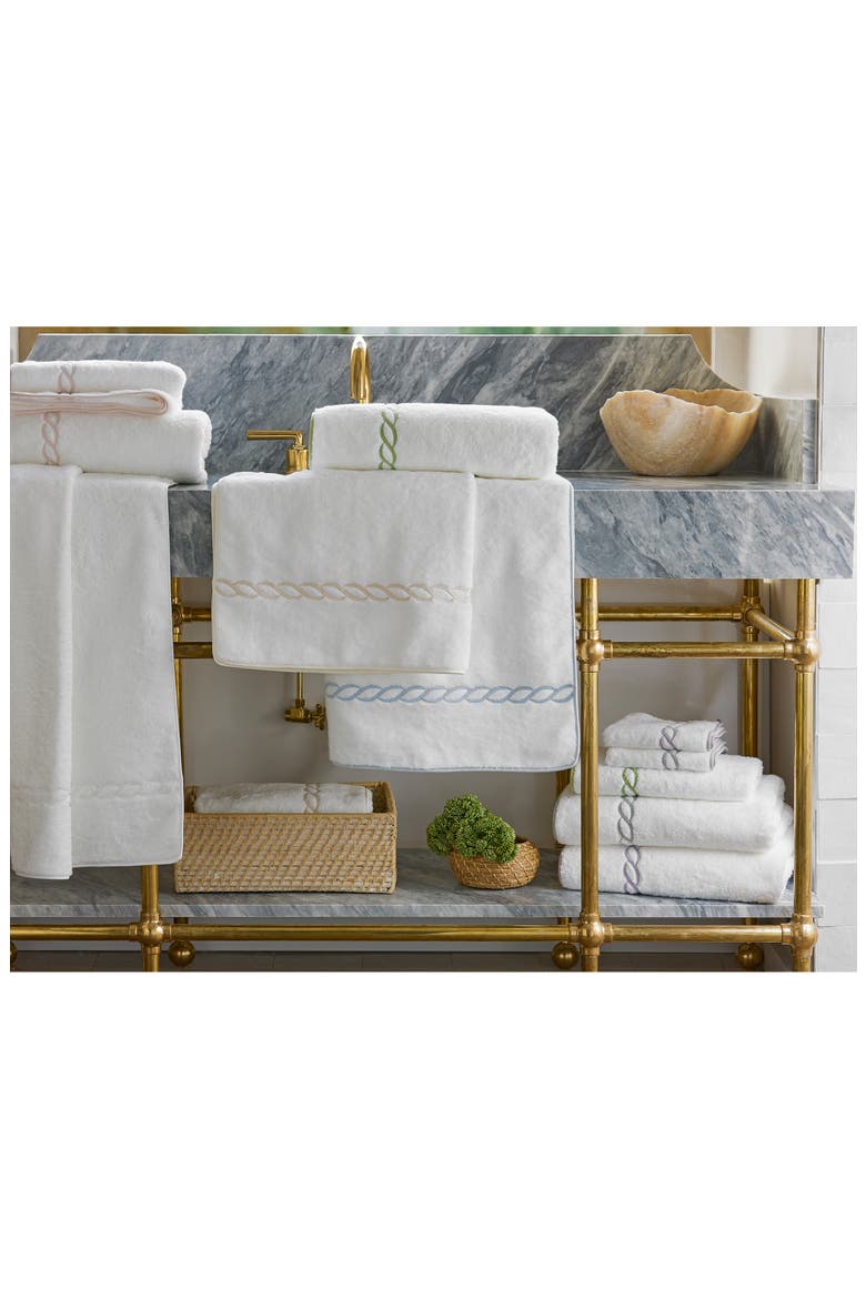 Classic Chain Bath Mat, Alternate, color, LIGHT BLUE