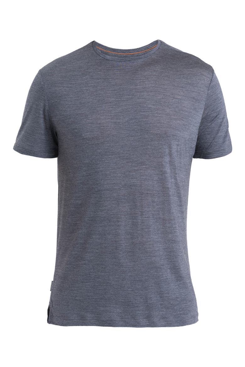 Merino 125 Cool-Lite™ Sphere III Short Sleeve T-Shirt, Main, color, MIDNIGHT NAVY HEATHER