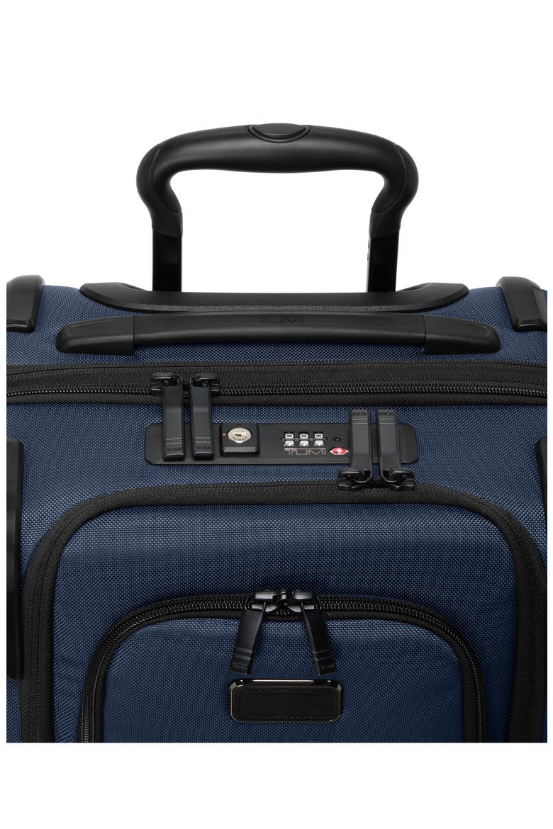Alpha Dual Access Expandable Carry-On, Alternate, color, NAVY