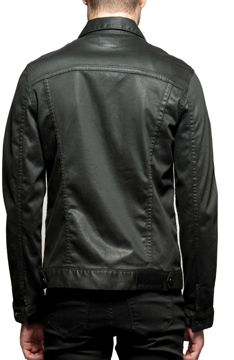Monfrère Dean Coated Trucker Jacket, Alternate, color,