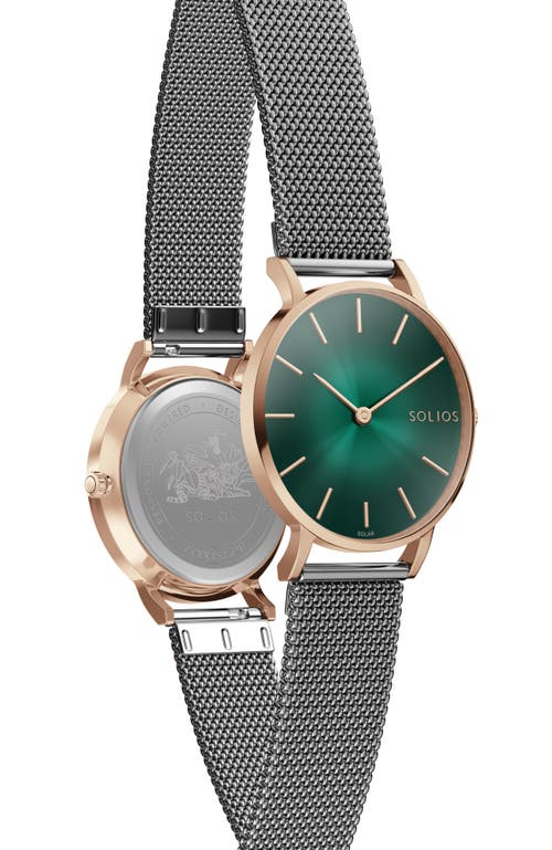Solios Watches The Rainforest Classic | Green Dial