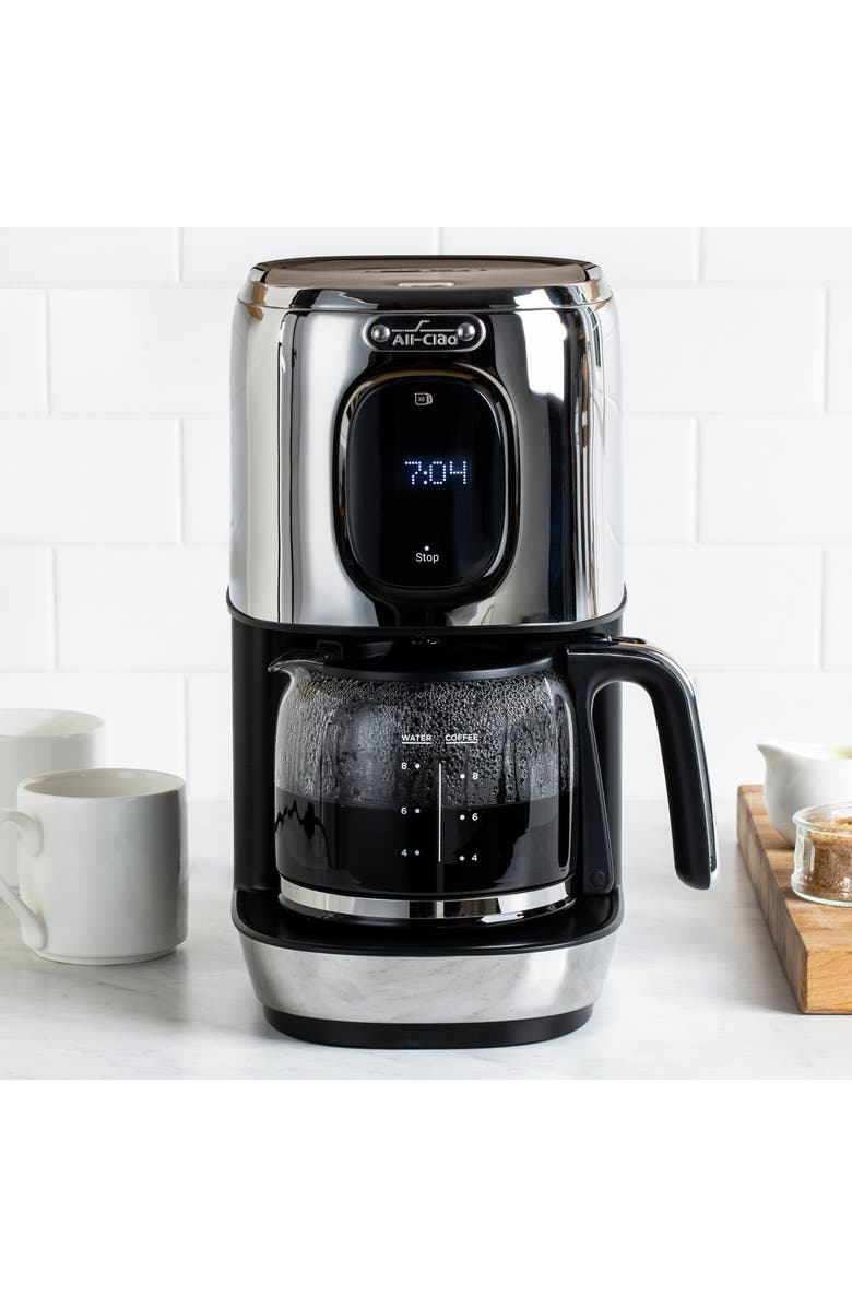 All-Clad 8-Cup Digital Filter Coffee Maker, Alternate, color,