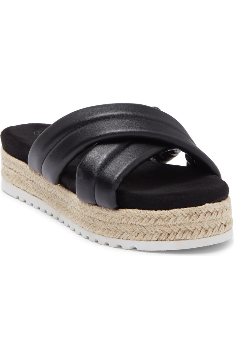 OLIVIA MILLER Crisscross Strappy Espadrille Flatform, Main, color,