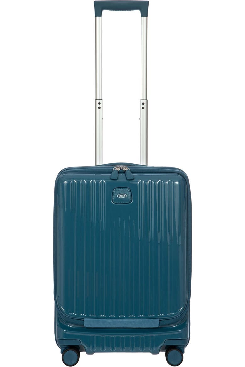 Positano Hardside Expandable 21" Carry On  Spinner Luggage with Pocket, Alternate, color, Sea Green