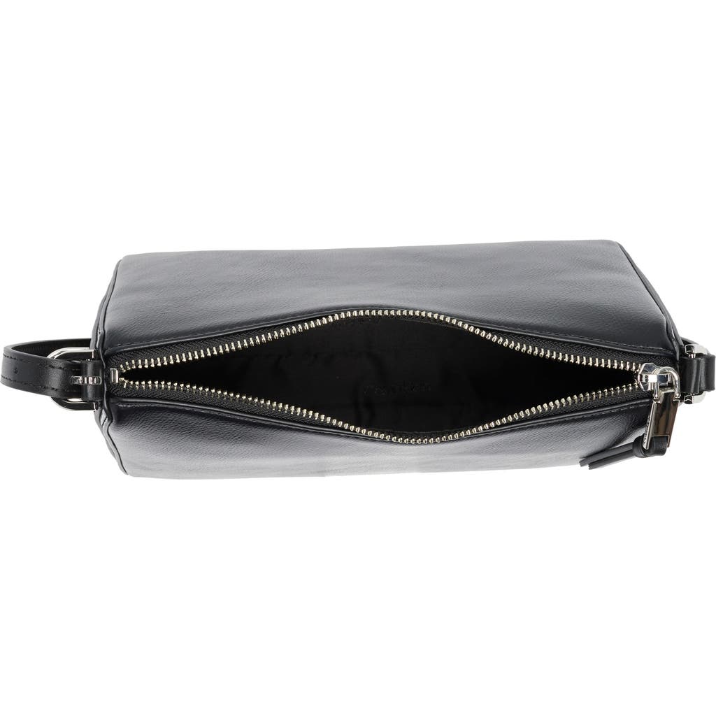 Calvin Klein Mandy Crossbody Bag In Black/silver