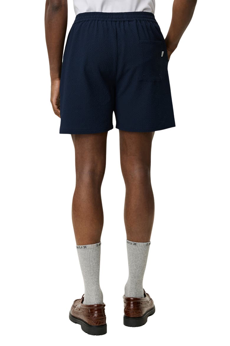 Stan Seersucker Swim Shorts, Alternate, color, DARK NAVY