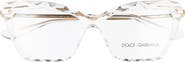 Dolce&Gabbana 53mm Cat Eye Optical Glasses