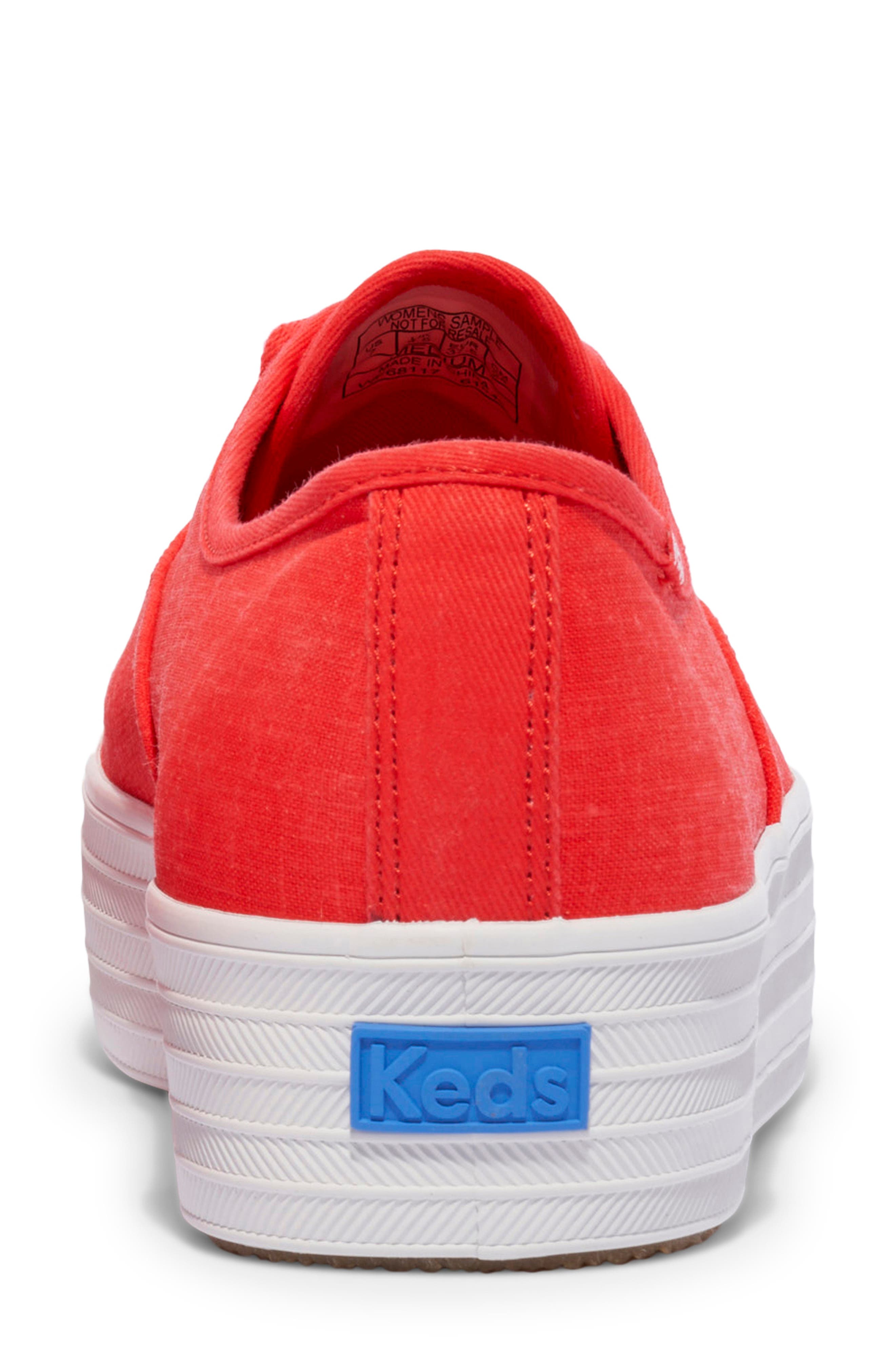 Keds<sup>®</sup> Point Linen Platform Sneaker, Alternate, color, 