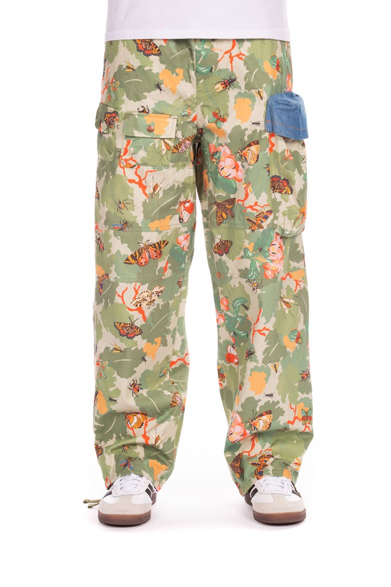 BB Wildberry Cotton Cargo Pants, Main, color, PALE MARIGOLD
