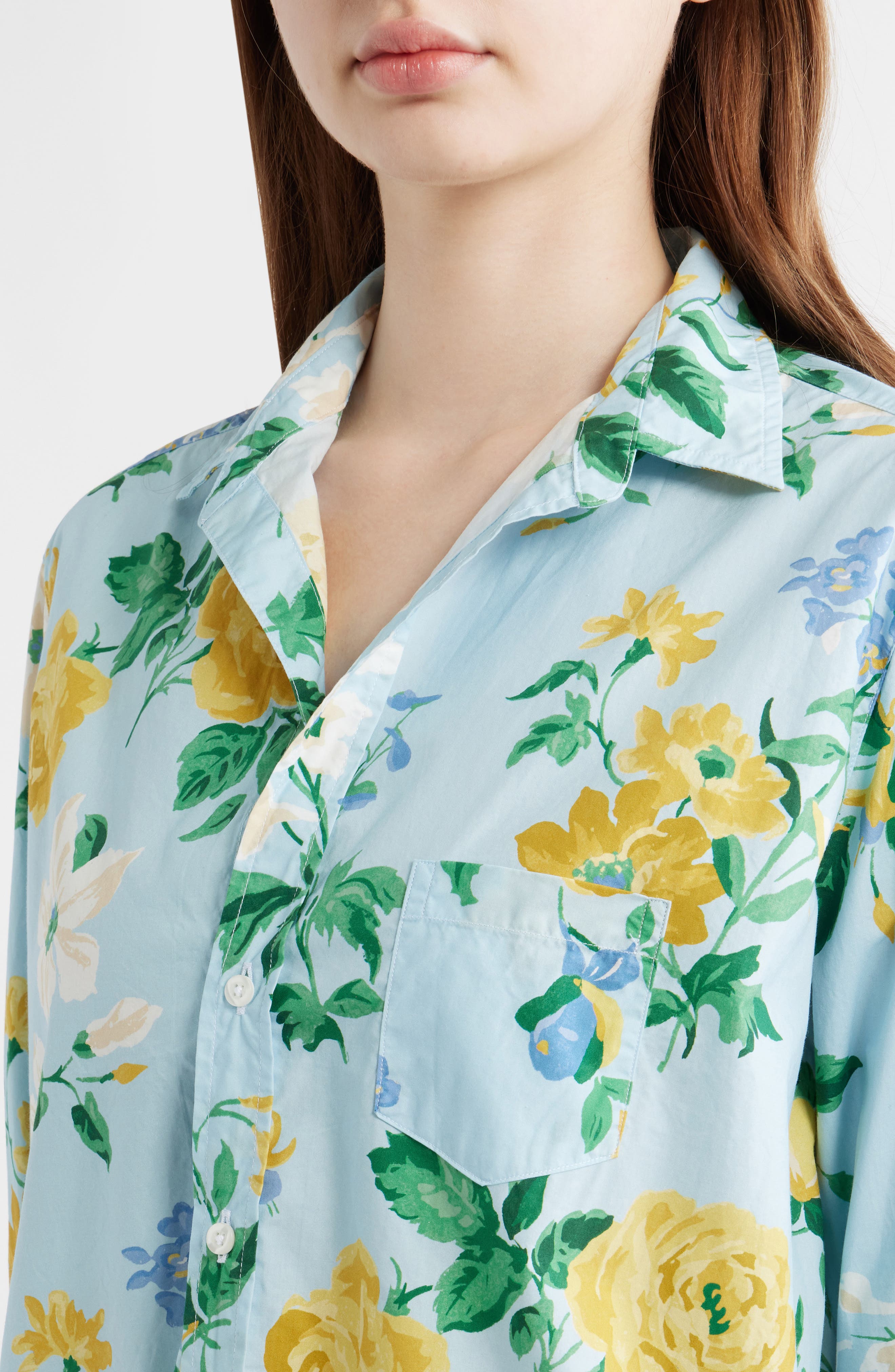 Женские Frank & Eileen Eileen Relaxed Button-Up Shirt — фото 4
