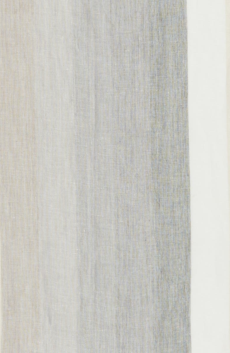 Nordstrom Stripe Linen Blend Scarf, Alternate, color, 
