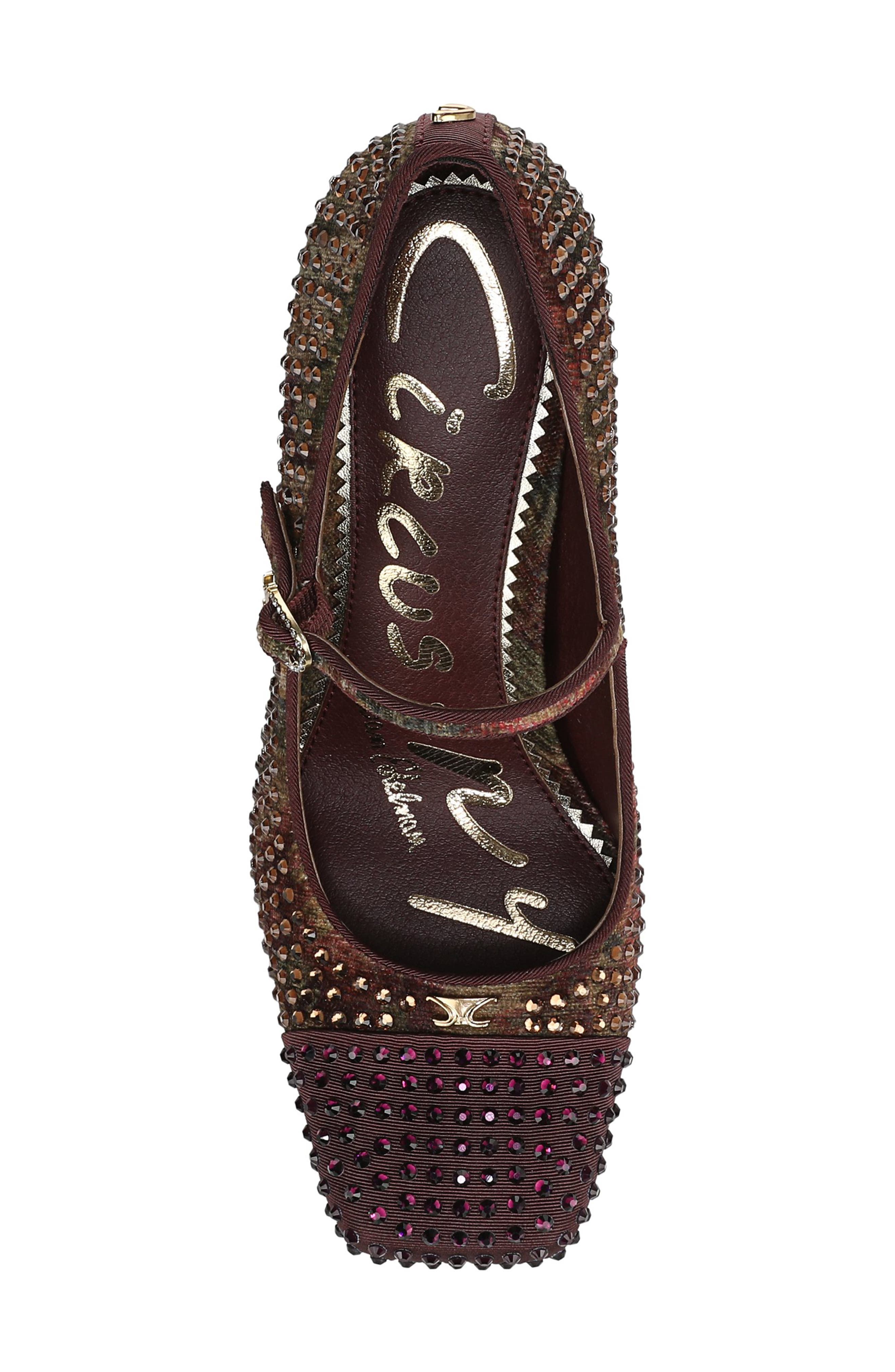 Circus NY by Sam Edelman Elora Glitz Mary Jane Pump, Alternate, color, Golden Pear/ Plum Multi