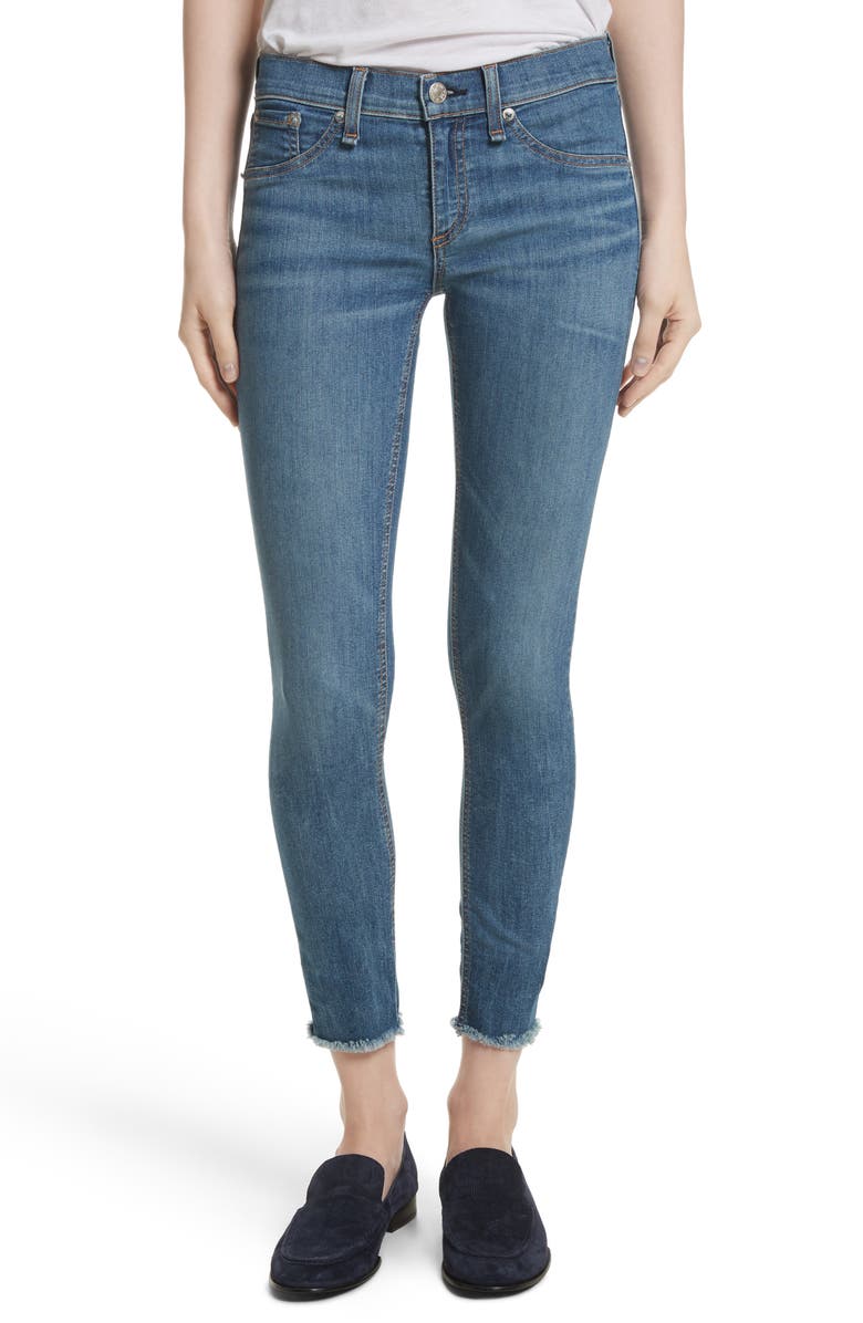 rag & bone/JEAN Skinny Jeans, Main, color,