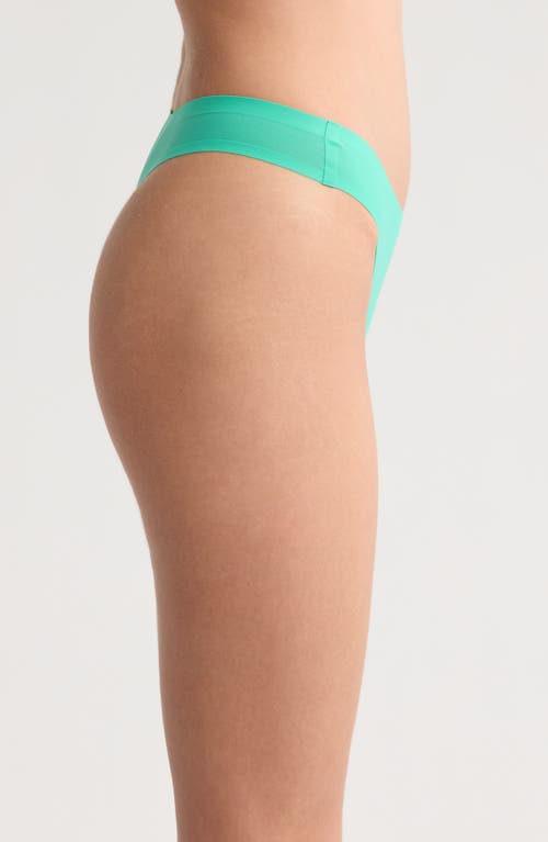 Chantelle Lingerie Soft Stretch Thong In Green