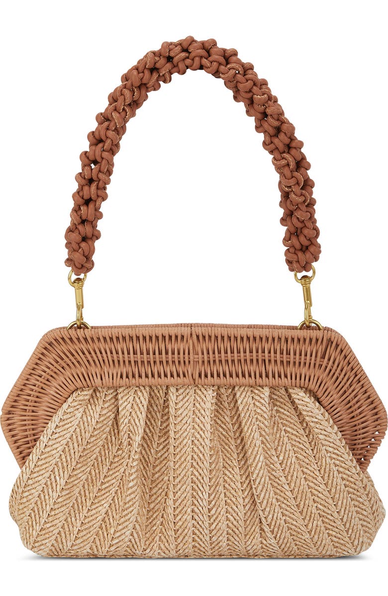 Vince Camuto Amari Woven Clutch, Main, color,
