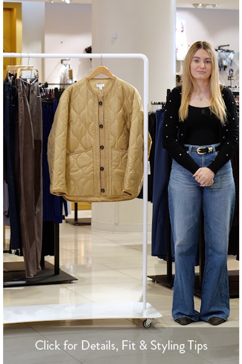 Double Layer Quilted Liner Jacket video