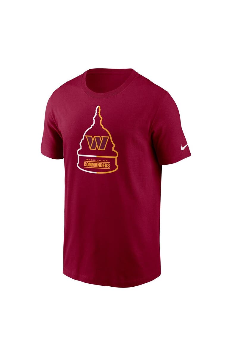 Nike Men's Nike Burgundy Washington Commanders Essential Local Phrase T-Shirt, Alternate, color, Burgundy