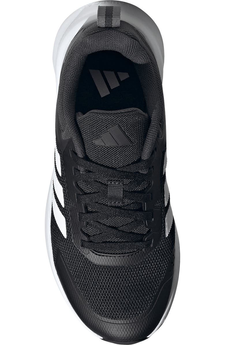 adidas Kids' Fortarun 4.0 Sneaker, Alternate, color, Black/ White/ Carbon