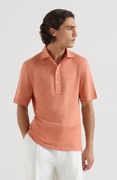 Jersey polo shirt