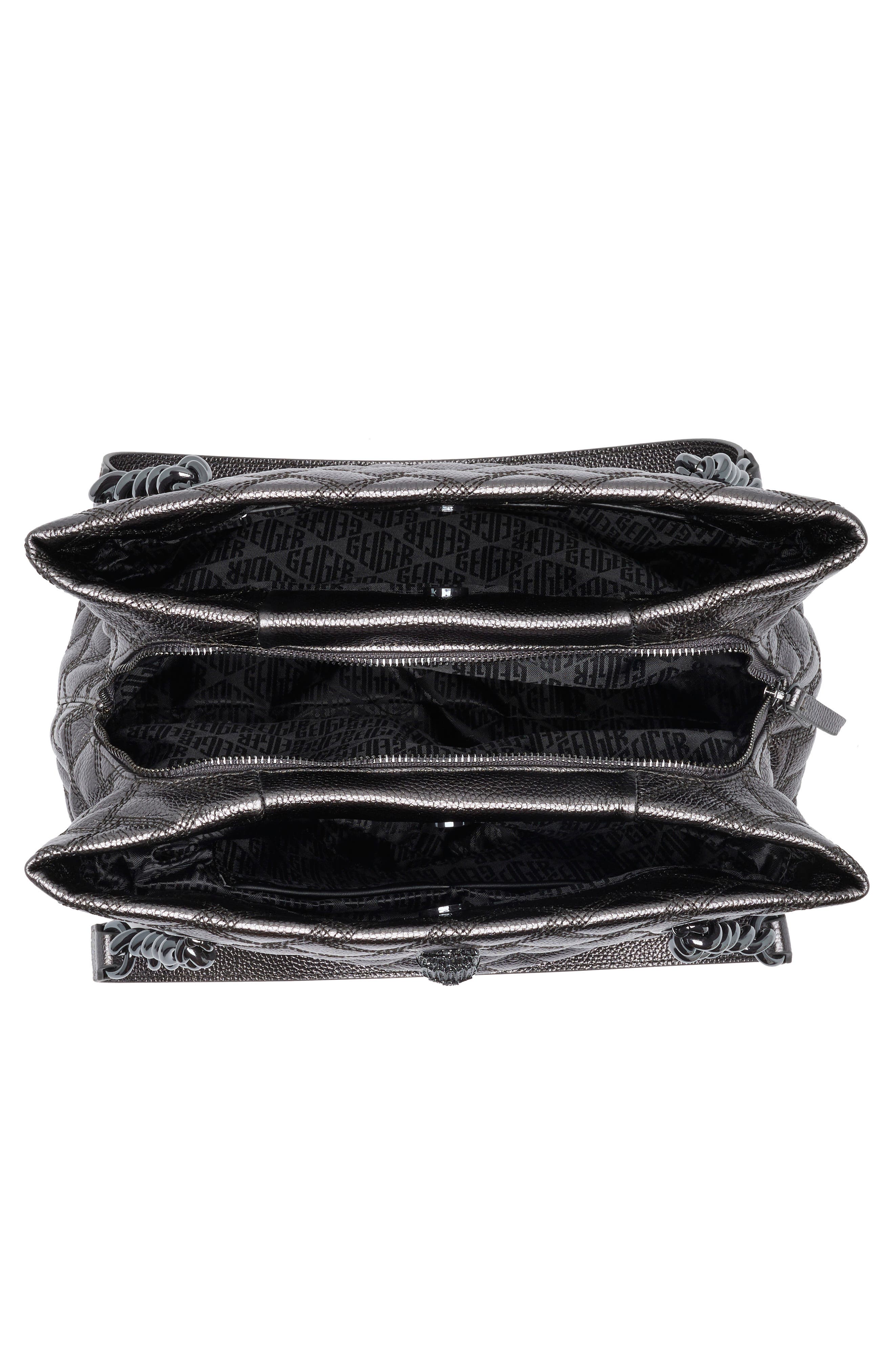 Kurt Geiger London Kensington Drench Quilted Leather Tote, Alternate, color, 