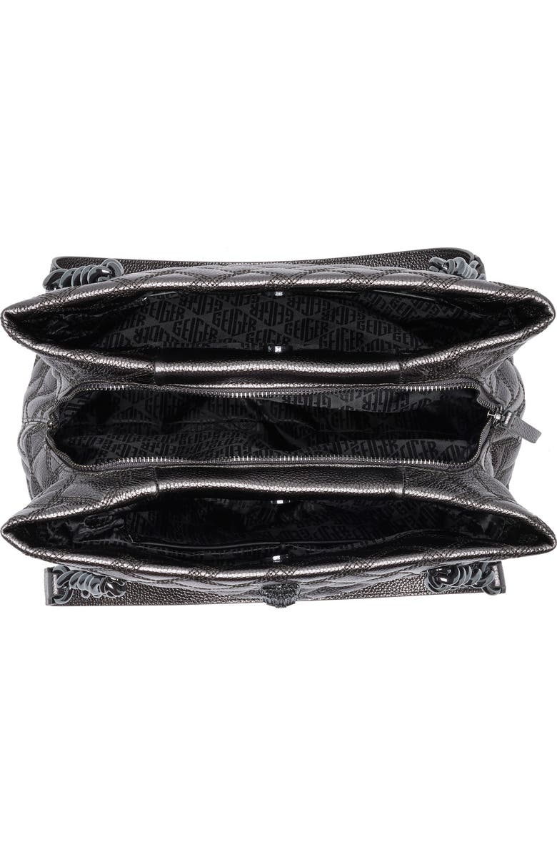 Kurt Geiger London Kensington Drench Quilted Leather Tote, Alternate, color,