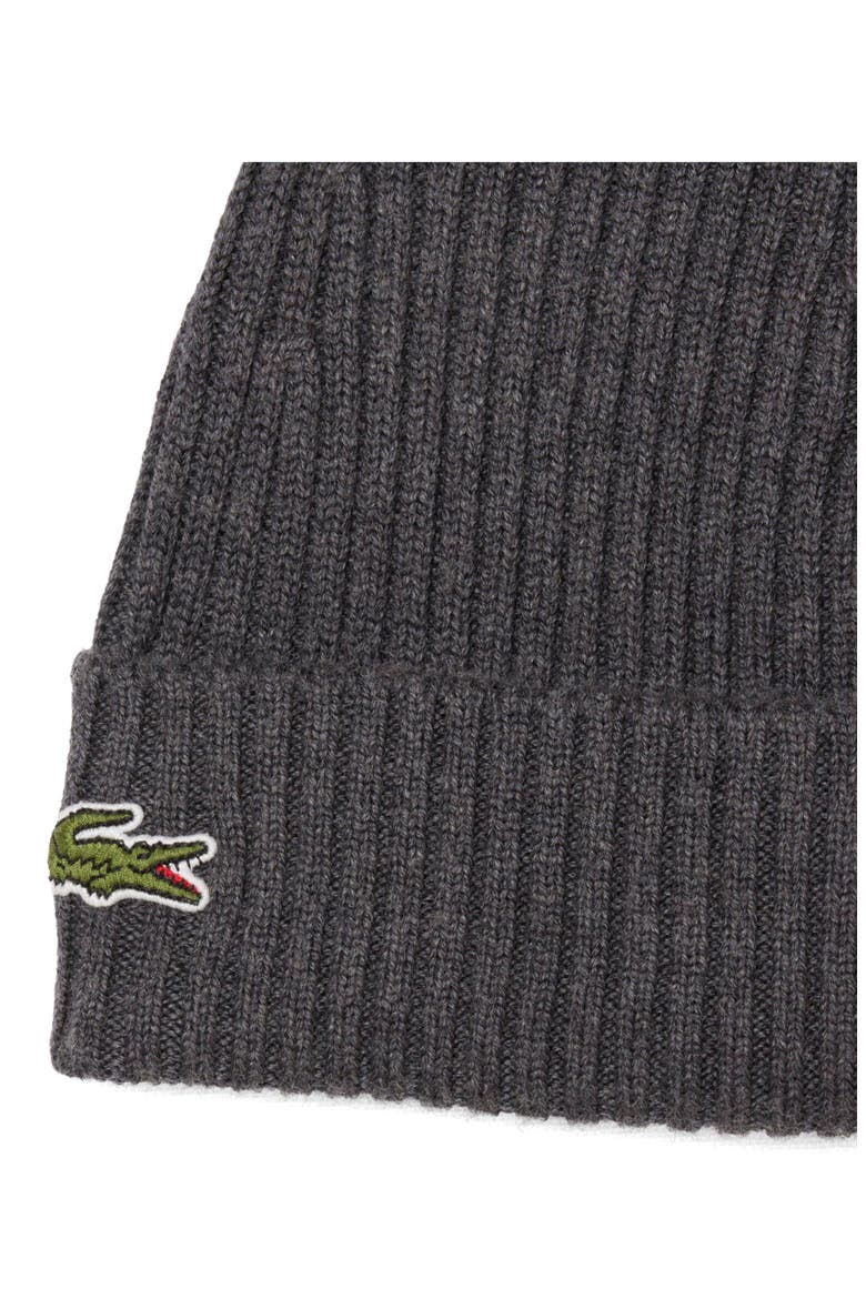 Wool Cuff Beanie, Alternate, color, PITCH CHINE