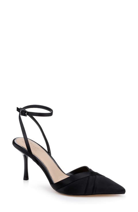 Parklyn Ankle Strap Pointed Toe Pump (Women)