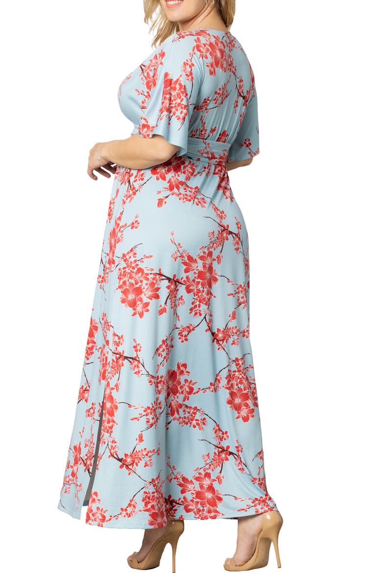 Vienna Maxi Dress, Alternate, color, LIGHT/PASTEL BLUE