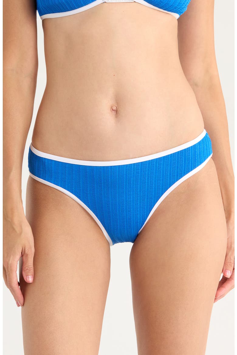 Coral Crush Hipster Bikini Bottoms, Main, color, OCEAN W/ WHITE