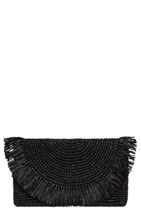 Palma Raffia Clutch