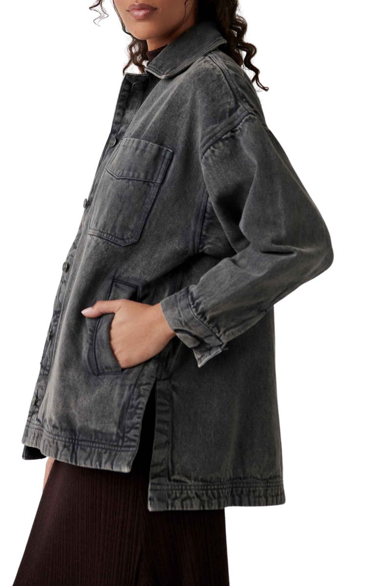 Free People Madison City Twill Jacket, Alternate, color,