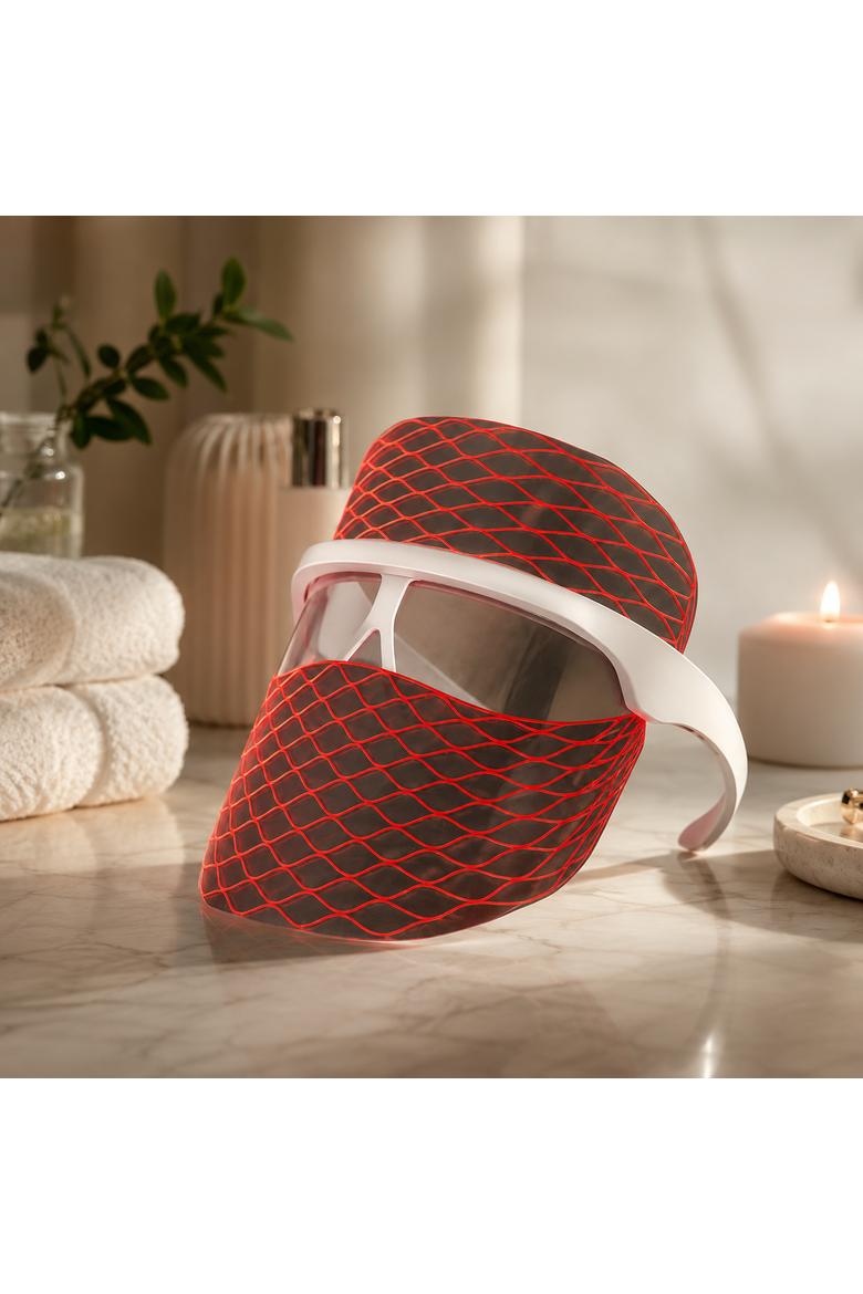 7-in-1 LED Face Mask, Alternate, color, White