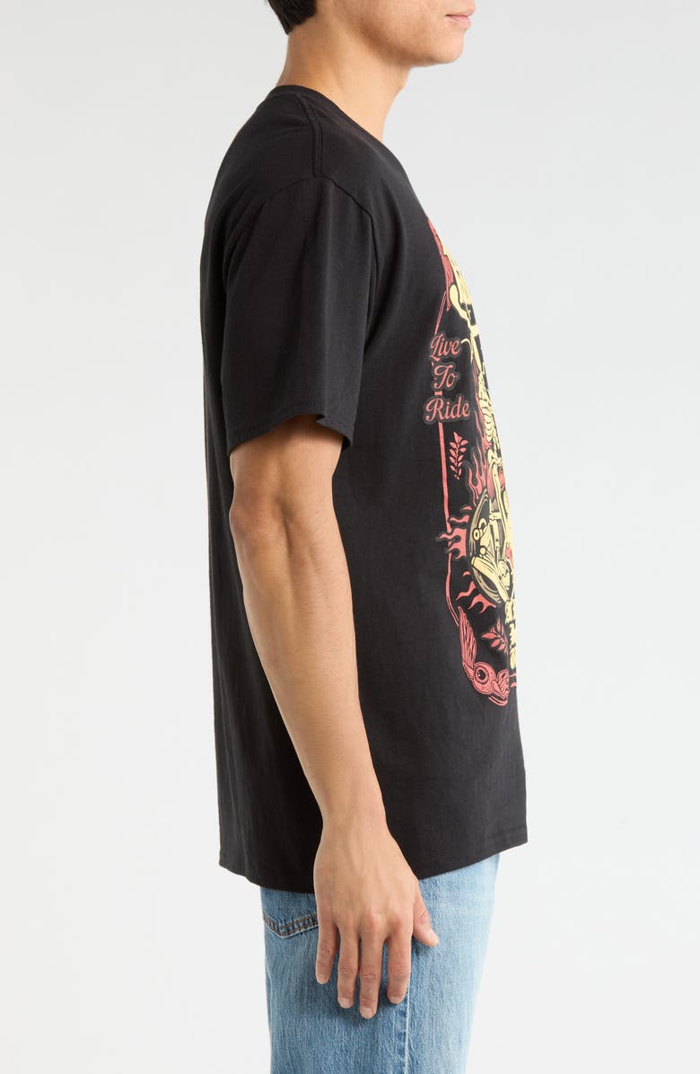 Von Dutch Graphic T-Shirt, Alternate, color, Black