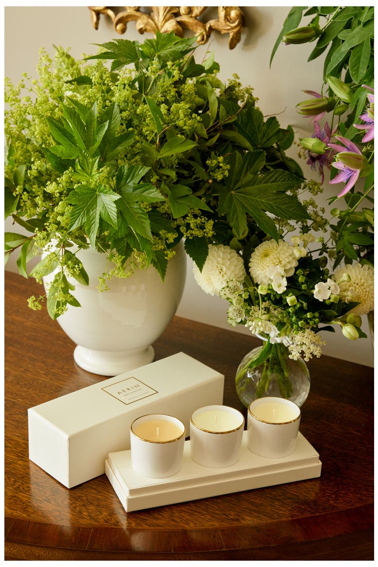 Mini Candle Set, Alternate, color, CREAM