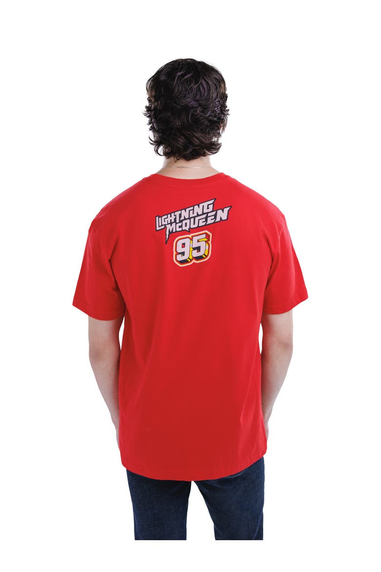 Cars Cosplay Short Sleeve T-Shirt, Alternate, color, McQueen Racing Red