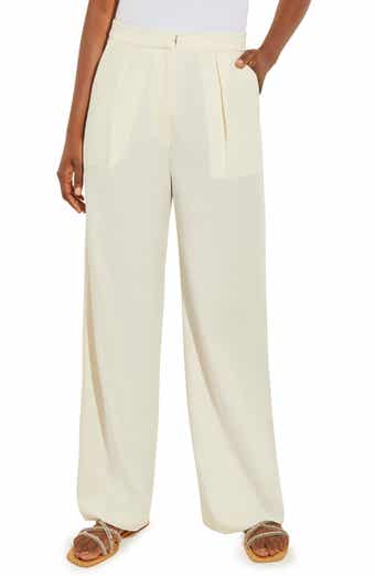 Misook Pleat Front Wide Leg Pants