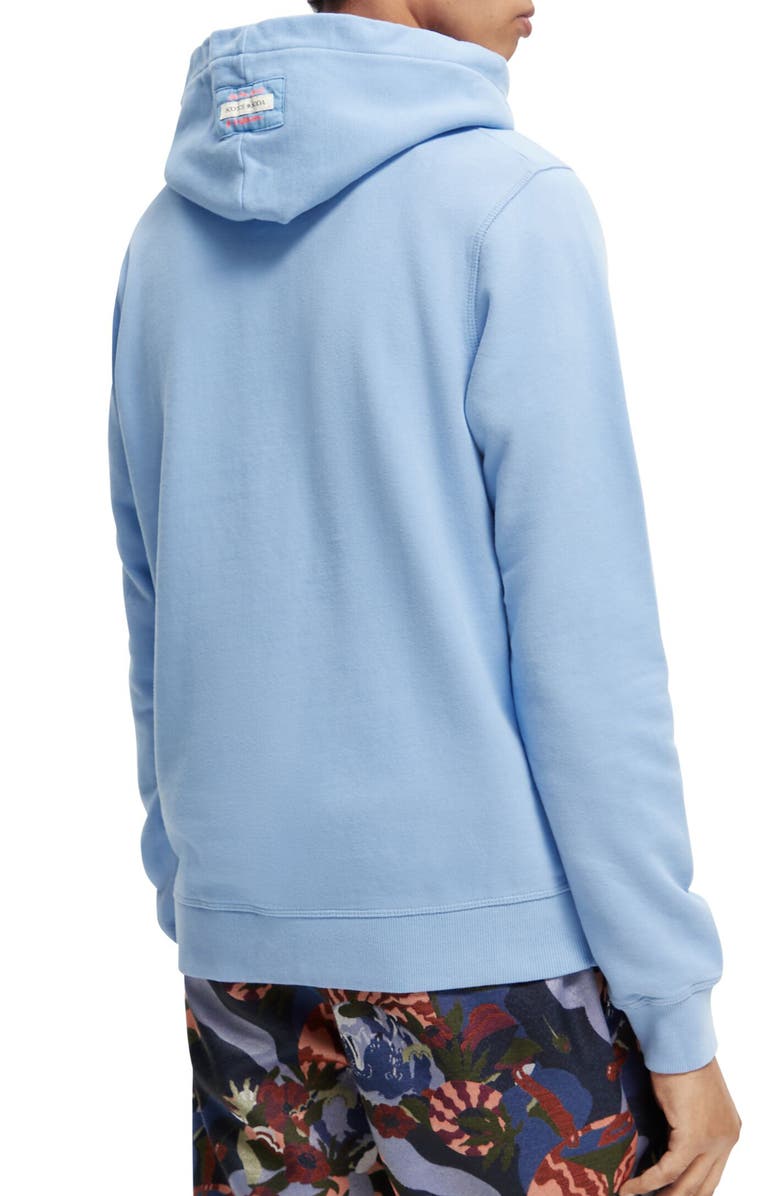 Scotch & Soda Be Yourself Felpa Cotton Graphic Hoodie, Alternate, color, 